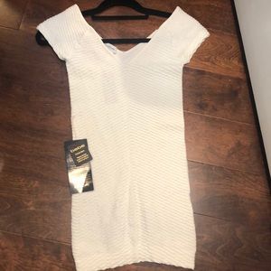 NWT ✨BEBE White Dress✨